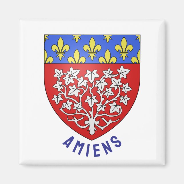 Amiens stadsvapen, Frankrike Magnet (Framsidan)