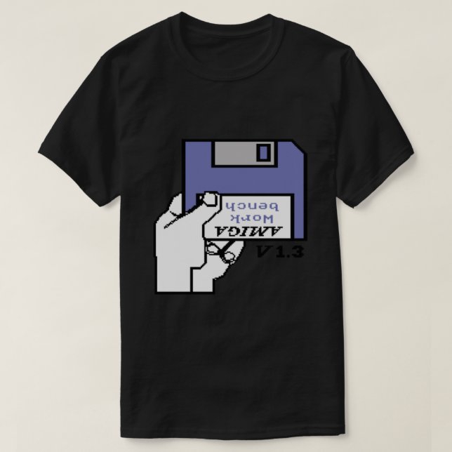 Amiga Logotyp Essential T-Shirt (Design framsida)