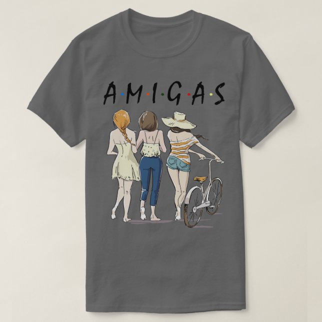 AMIGAS T SHIRT (Design framsida)