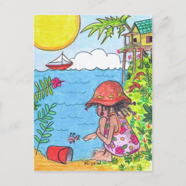 Amigas-vykort Vykort (Framsida)