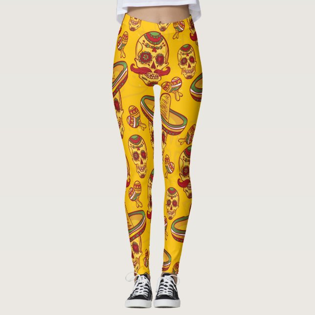 Amigo Döskallars Leggings (Framsida)