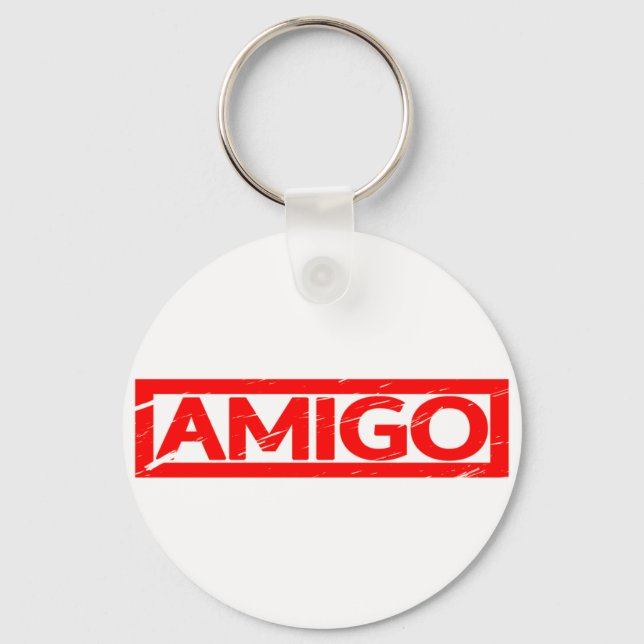 Amigo Frimärke Nyckelring (Framsida)