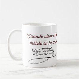 AMIGOS DE UNIVERSITETSLÄRARE QUIJOTE - 400 Años - Kaffemugg