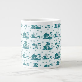 Amigos Felinos. Jumbo Mugg