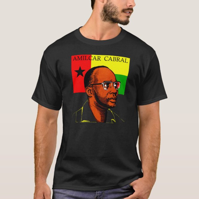 Amilcar Cabral Guinea T-Shirt (Framsida)