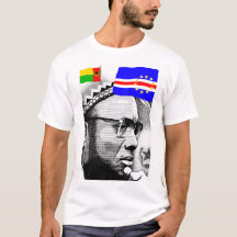 Amilcar Cabral Kung Kap Verde Fly Flaggor T-Shirt