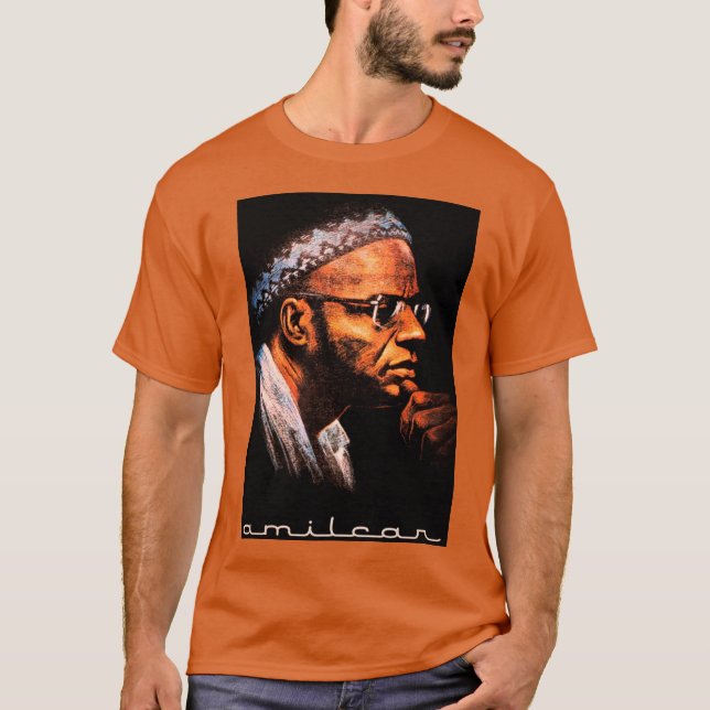 Amilcar Cabral Leader T-Shirt (Framsida)