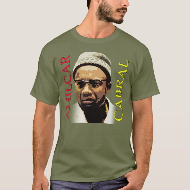 Amilcar Cabral Pixed T Shirt (Framsida)