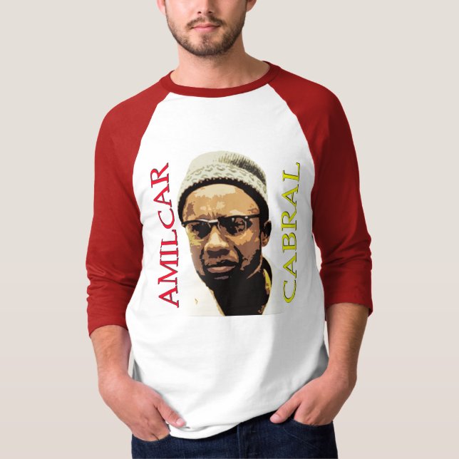 Amilcar Cabral Pixed T Shirt (Framsida)