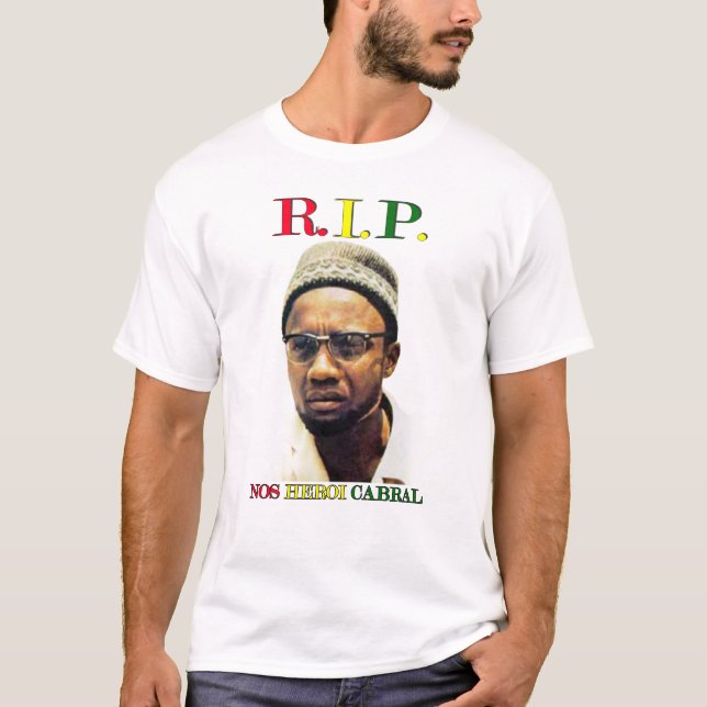 Amilcar Cabral R.I.P. T-Shirt (Framsida)