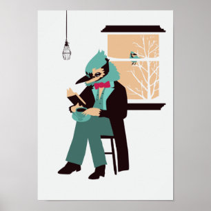 Aminals: Willard blåtten Jay Poster