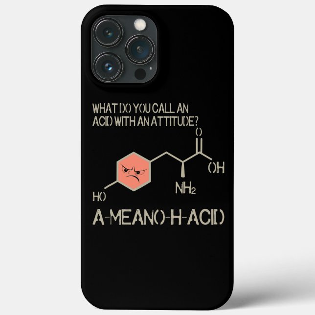 Amino Acid for Women Manar Humor Nerdy Chemistry  (Baksida)