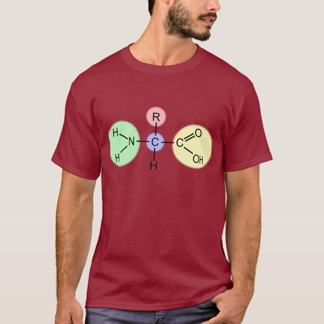 Amino syrligt diagram tee (Framsida)