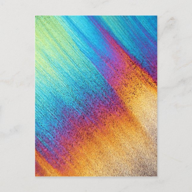 Aminosyra i mikroskop vykort (Framsida)