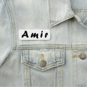 Amir namn namnbricka