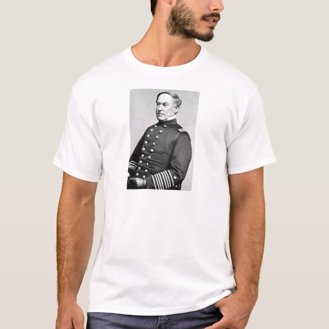 Amiral David Farragut Tee Shirt (Framsida)