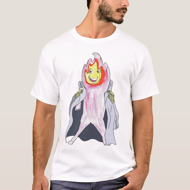 Amiral Fire T Shirt (Framsida)
