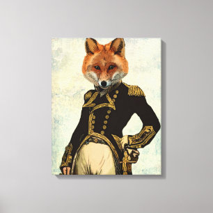 Amiral Fox-Fullt Canvastryck