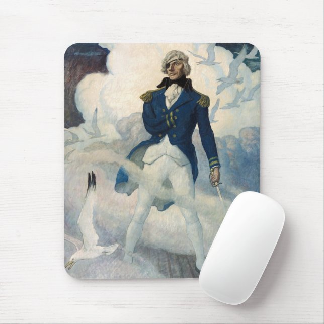 Amiral Nelson Ghost av Newell Convers Wyeth Musmatta (Med mus)