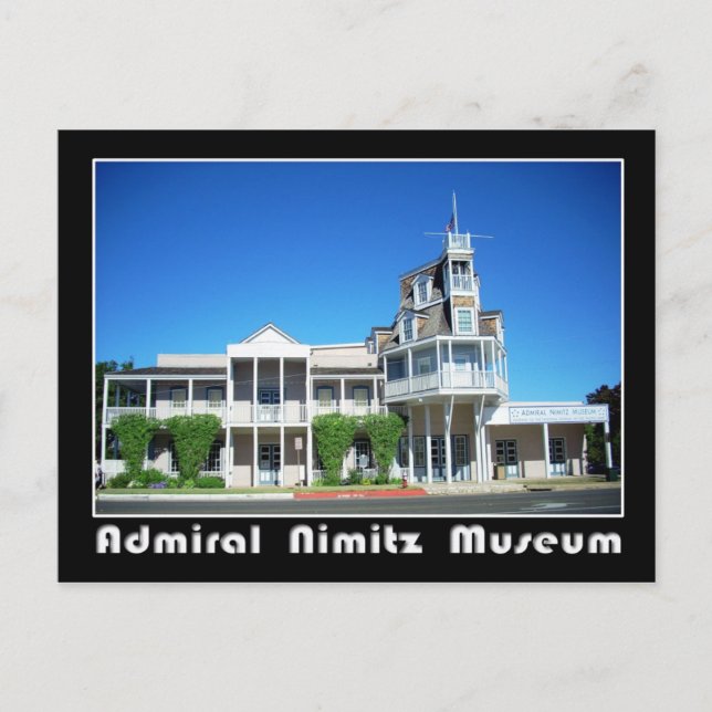 Amiral Nimitz Museum, Fredericksburg, Texas Vykort (Framsida)