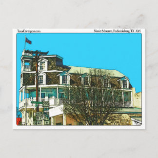 Amiral Nimitz Museum, Fredericksburg, TX Vykort