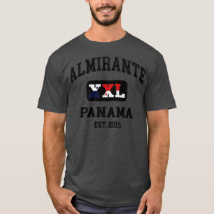 Amiral Panama XXL Atletisk design T Shirt