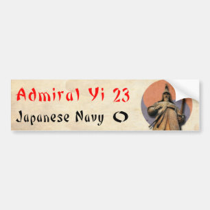 Amiral Yi vs. japansk marinbildekal Bildekal