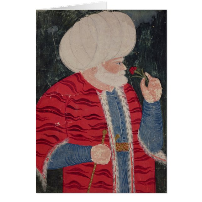 AmiralKhair-ed-buller 1540 Hälsningskort (Framsidan)