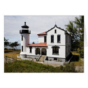 Amiralty Head Lighthouse Hälsningskort