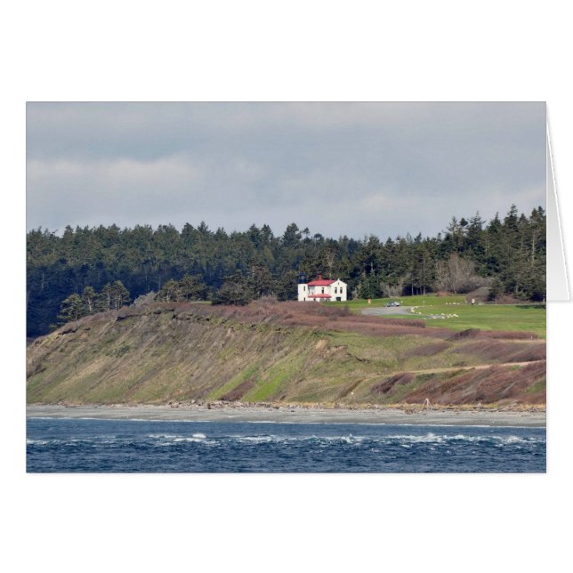 Amiralty Lighthouse Hälsningskort (Framsidan Horizontal)