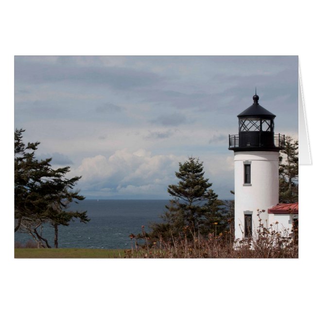 Amiralty Lighthouse Hälsningskort (Framsidan Horizontal)