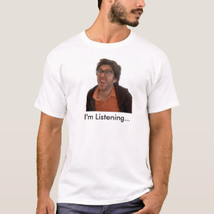 AmirBloomenfeld T-tröja: Mig förmiddag som lyssn Tee Shirt