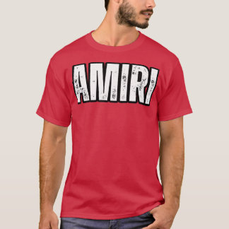 Amiri Namn Gift Birthday Helgdag årsdag 1 T Shirt