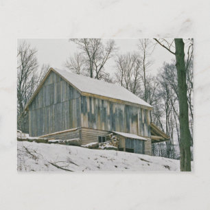 Amish Barn-Postcard Vykort