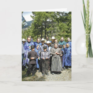 AMISH BIRTHDAY-KORT KORT