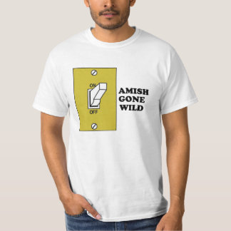 Amish borta vild t-shirt
