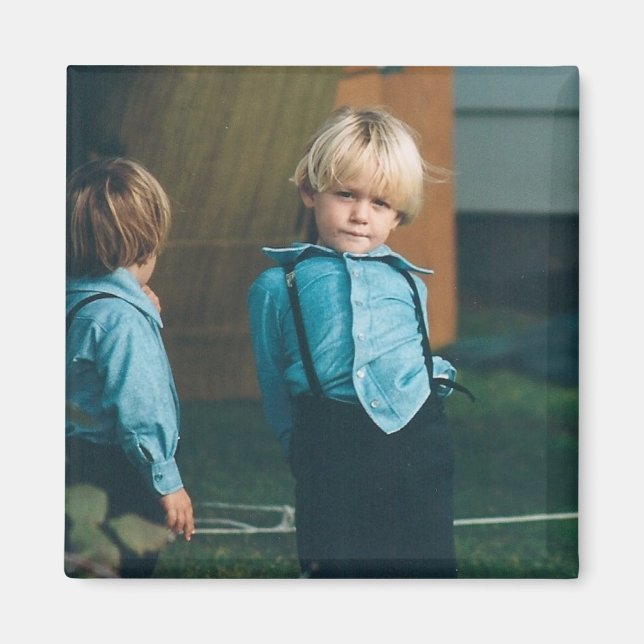Amish Boys Lancaster County PA Magnet (Framsidan)