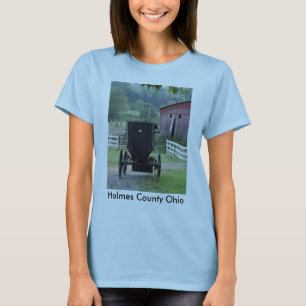 Amish Buggie - Holmes Co OH, Holmes County Ohio T-shirt
