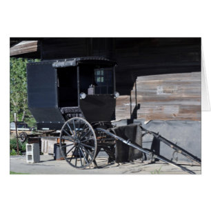 AMISH BUGGY REPAIR HÄLSNINGSKORT