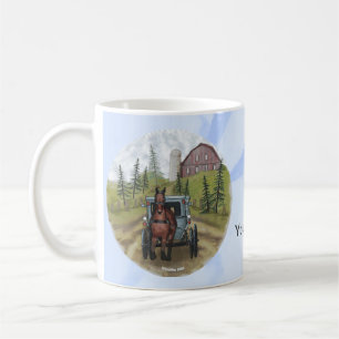 Amish Buggy Town Day mugg