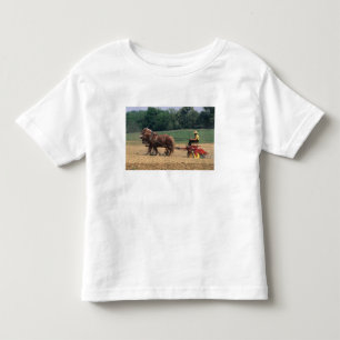 Amish Country enkla människor inom jordbruk med T-shirt