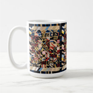 Amish Crazy Quilt från Lydia Beachy Kaffemugg