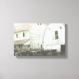 Amish Dairy Canvastryck