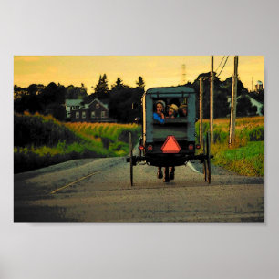 Amish eftermiddagaffisch poster