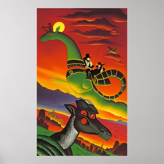 Amish Fantasy-utflykt Poster (Framsidan)