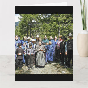 AMISH FUNNY BIG BIRTHDAY GREETING CARD KORT