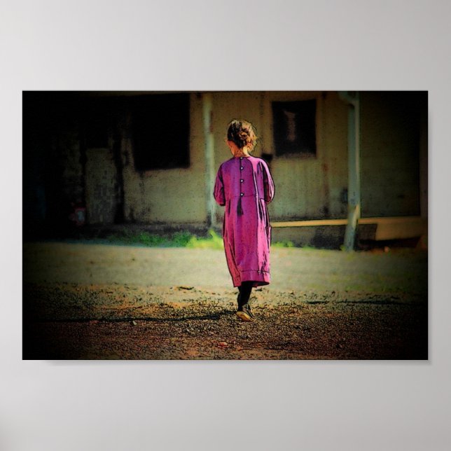 Amish Girl Poster (Framsidan)
