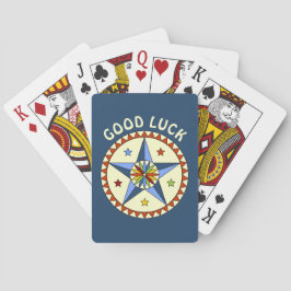 Amish - Hex-tecken stjärnor - LYCKA 1 Casinokort
