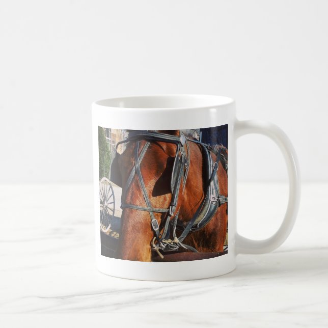 Amish Horse Kaffemugg (Höger)