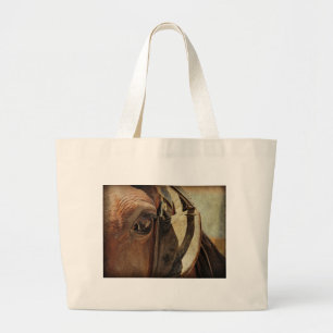 Amish Horse Öga Jumbo Tygkasse